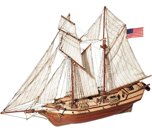 Occre 1/100 Albatros Schooner Model Kit