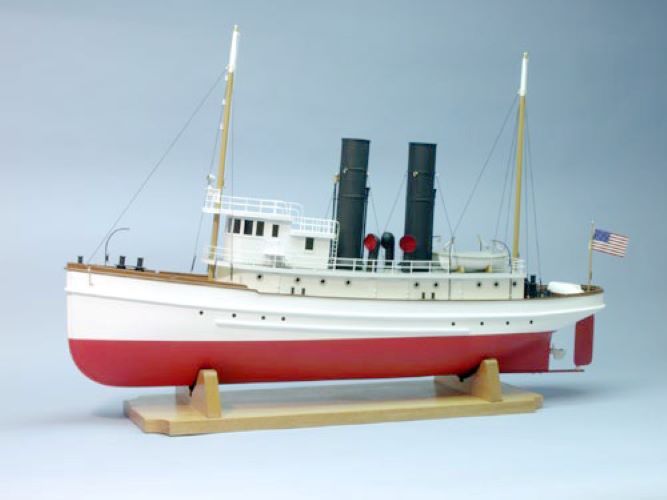 Dumas 1/48 Scale Lackawanna Model Boat Kit