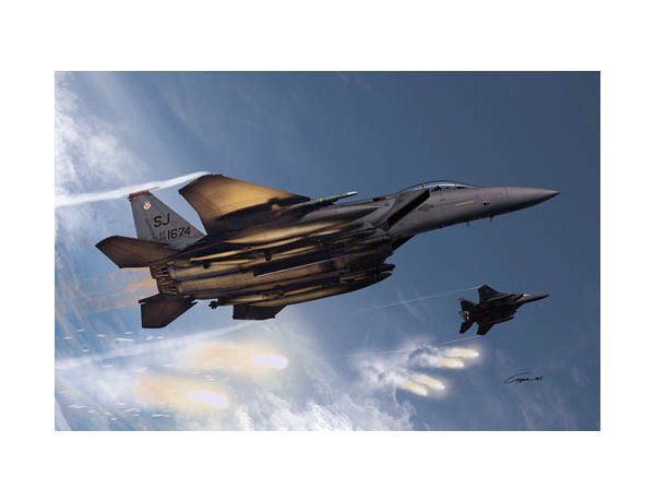 Academy 1/72 Scale F-15E USAF 333rd Fighter Squadron Model Kit