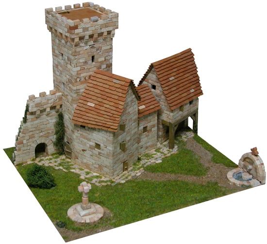 Aedes Ars Medieval Tower Architectural Model Kit