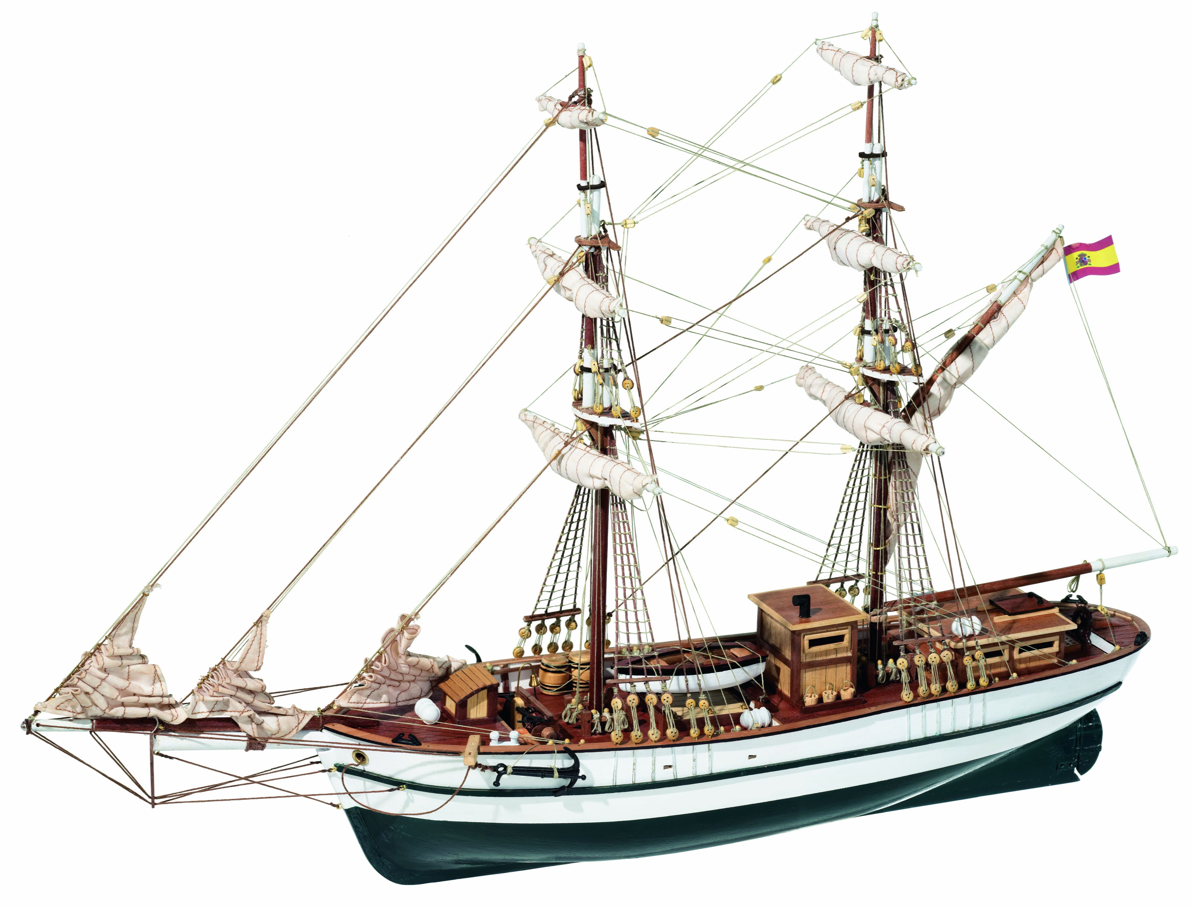 Occre 1/65 Scale Aurora Brig Model Kit