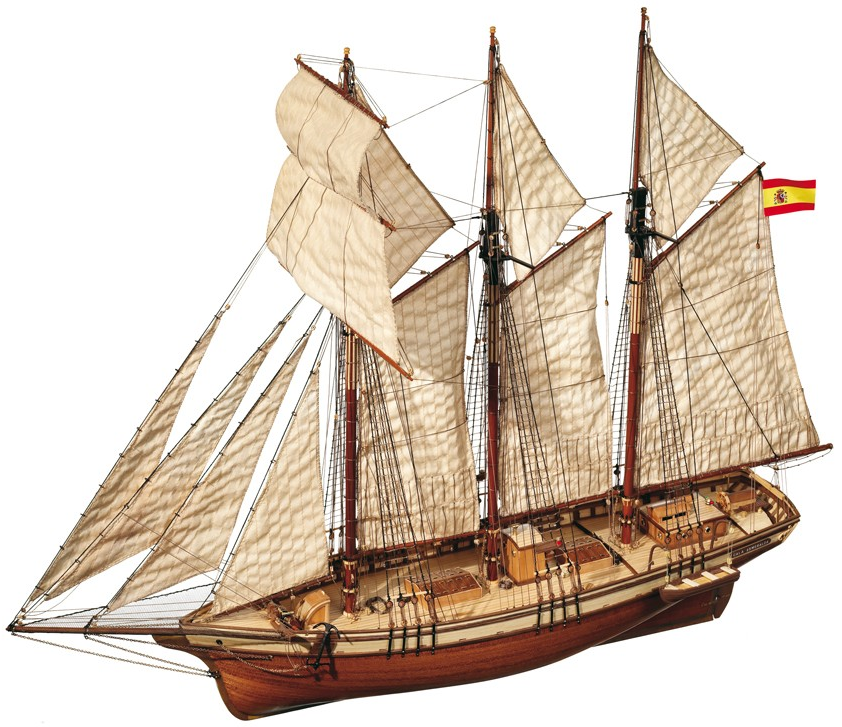 Occre 1/58 Scale Cala Esmeralda Model Kit
