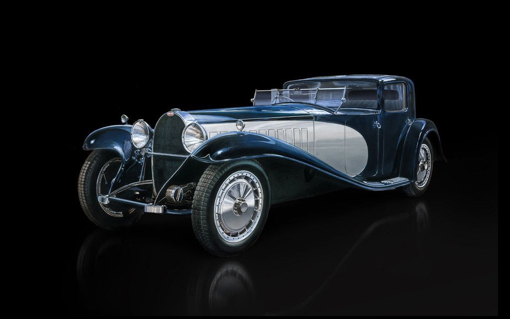 Italeri 1/24 Scale Bugatti Type 41 Royal Coupè Napoleon Model Kit
