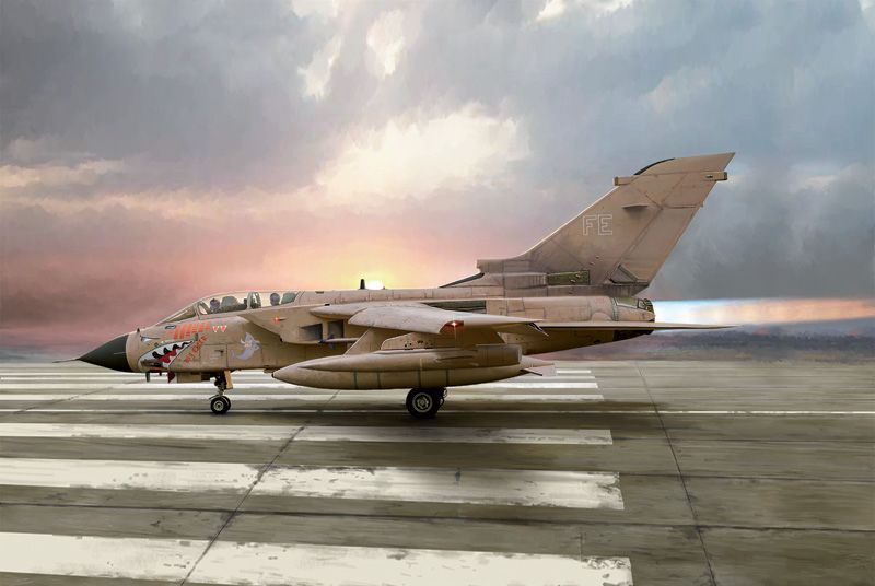 Italeri 1/72 Scale Tornado GR1 Gulf War Model Kit