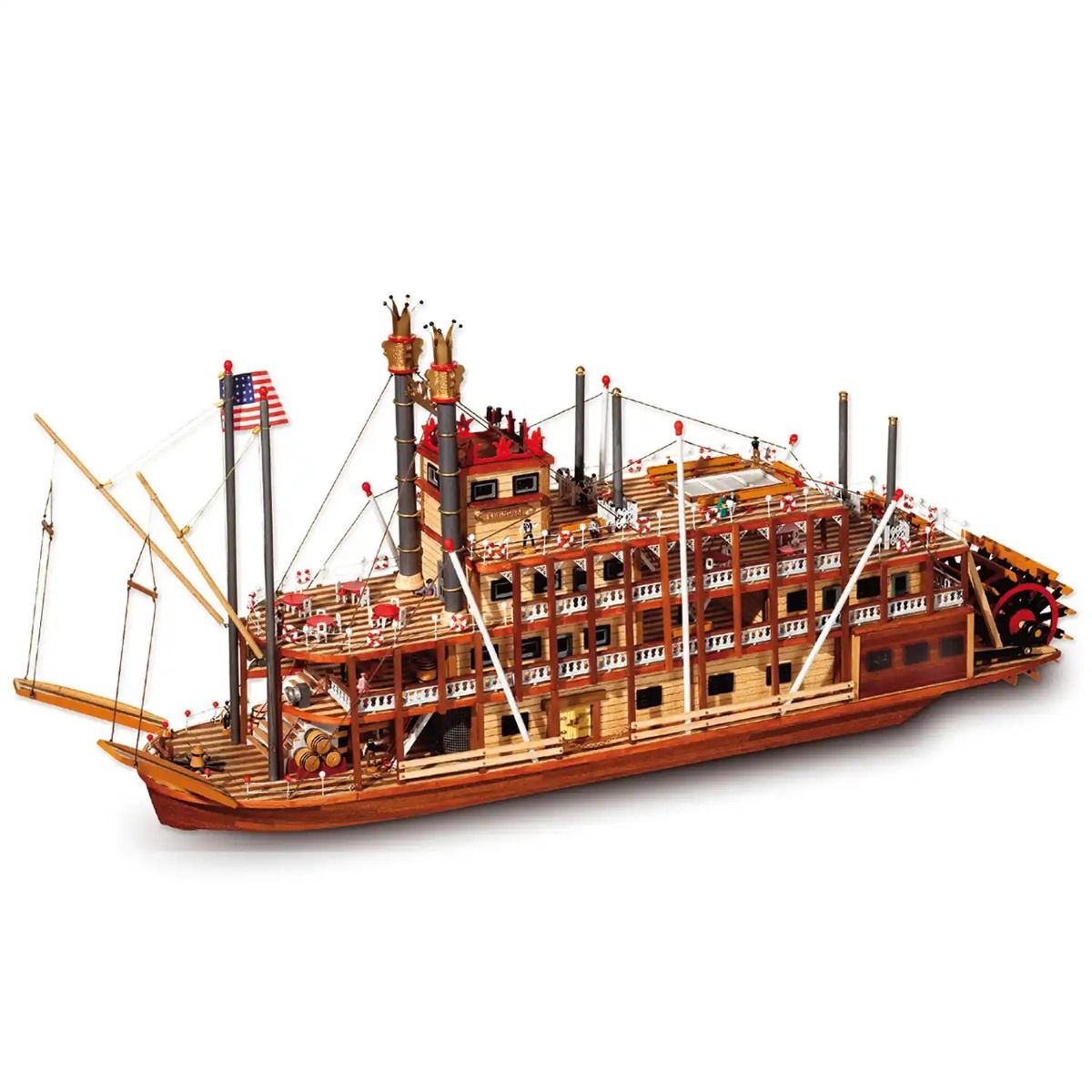 Occre 1/80 Scale Steamboat Mississippi Model Kit