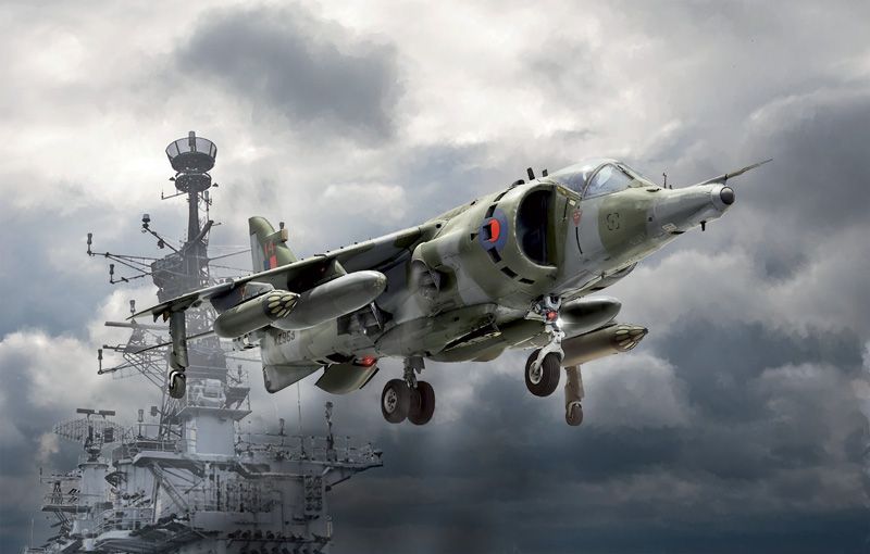 Italeri 1/72 Scale Harrier GR.3 Falklands War Model Kit