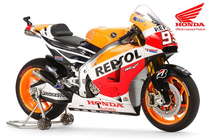 Tamiya 1/12 Scale Honda RC213V Repsol Motorcycle Model Kit