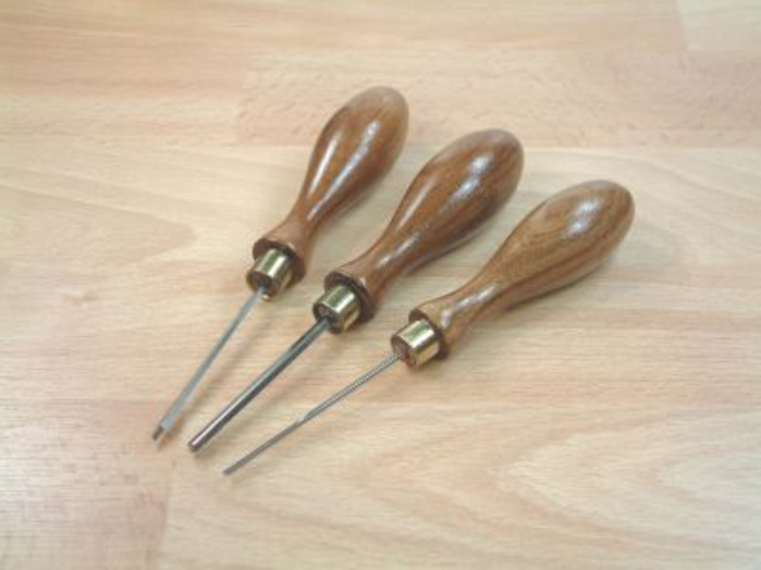 Unimat Wood Turning Gouges pack of 3 162141