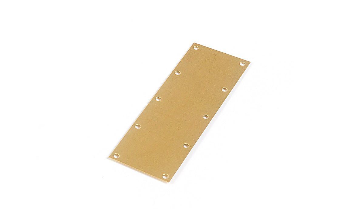 Occre Brass Plate 47mm x 16mm x 0.3mm (Pack of 10)
