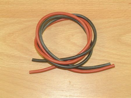 Silicon Wire Red and Black for Electric Motors