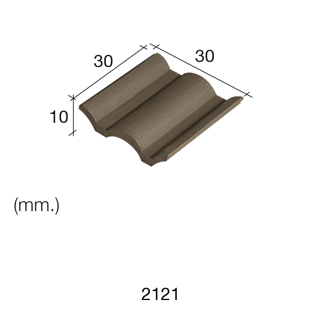 Aedes Ars Flemmish Black Roof Tile 30 x 30 x 10 (Pack of 25 Tiles)