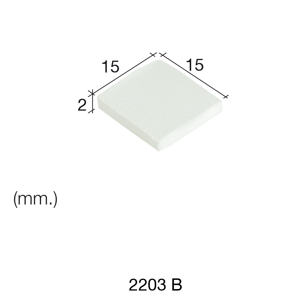 Aedes Ars White Tile 15 x 15 x 2 (Pack of 150 Tiles)