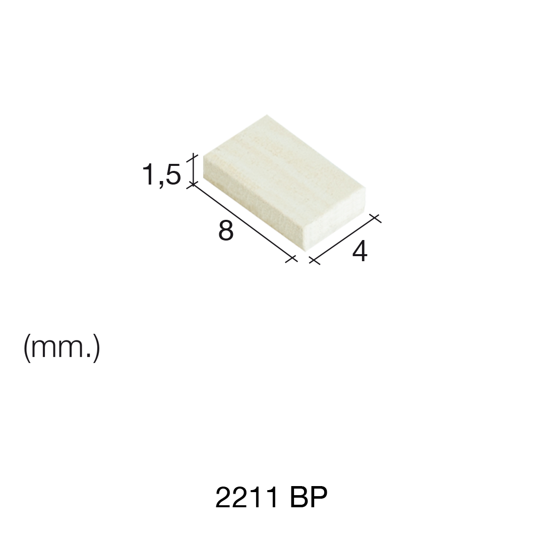 Aedes Ars Extra Small Mottled Tile 4 x 8 x 1.5 (Pack of 700 Tiles)