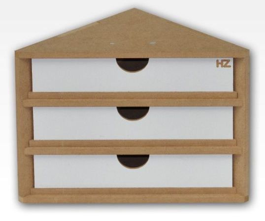 Hobbyzone End Corner Drawers Module
