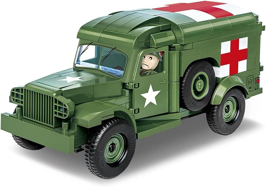 Cobi 1/35 Scale Dodge WC-54 Ambulance Model Kit