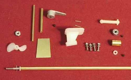 Dumas Boats PT-109 US Navy Torpedo Boat Kit - Dumas Pt-109 Running Pack
