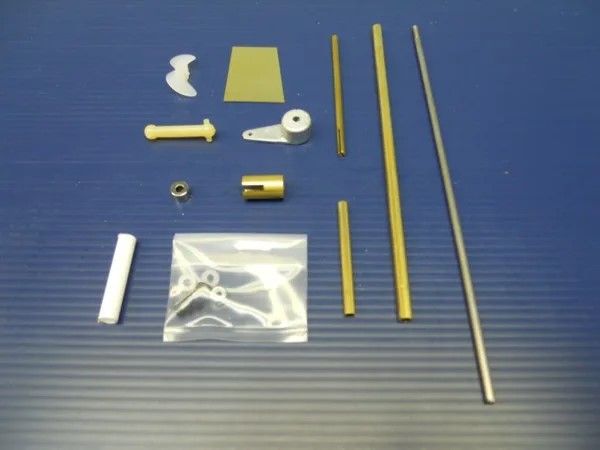 Dumas PT-212 Higgins MTB Preformed Hull Model Boat Kit 1257 - Running Gear Pack 