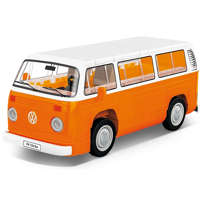 Cobi 1/35 Scale Orange Volkswagen T2b Bus Model Kit
