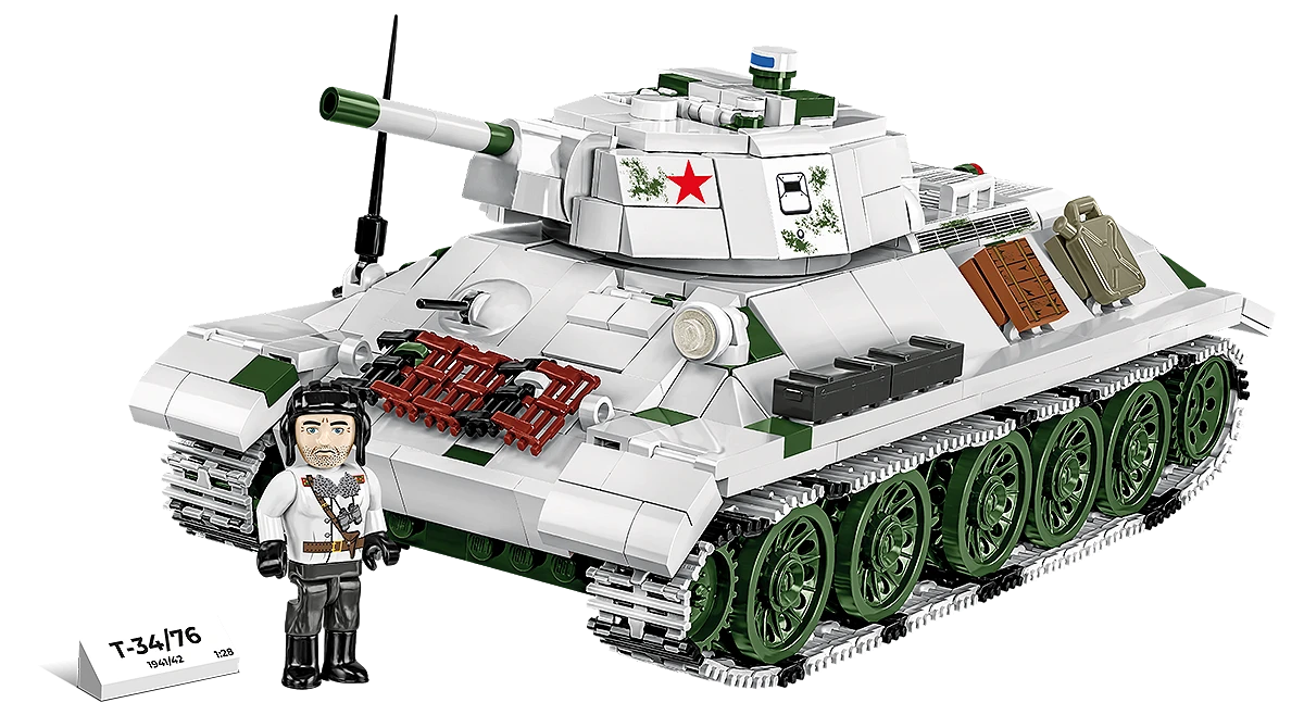 Cobi 1/28 Scale T-34/76 mod. 1941/42 Model Kit