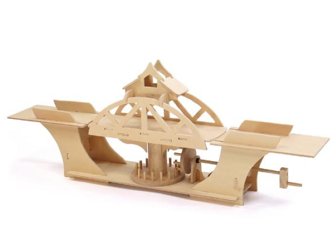 Pathfinders Swing Bridge Educational Wood Kit