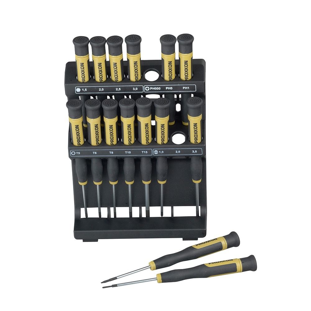 Proxxon MICRO screwdrivers 15 piece set.
