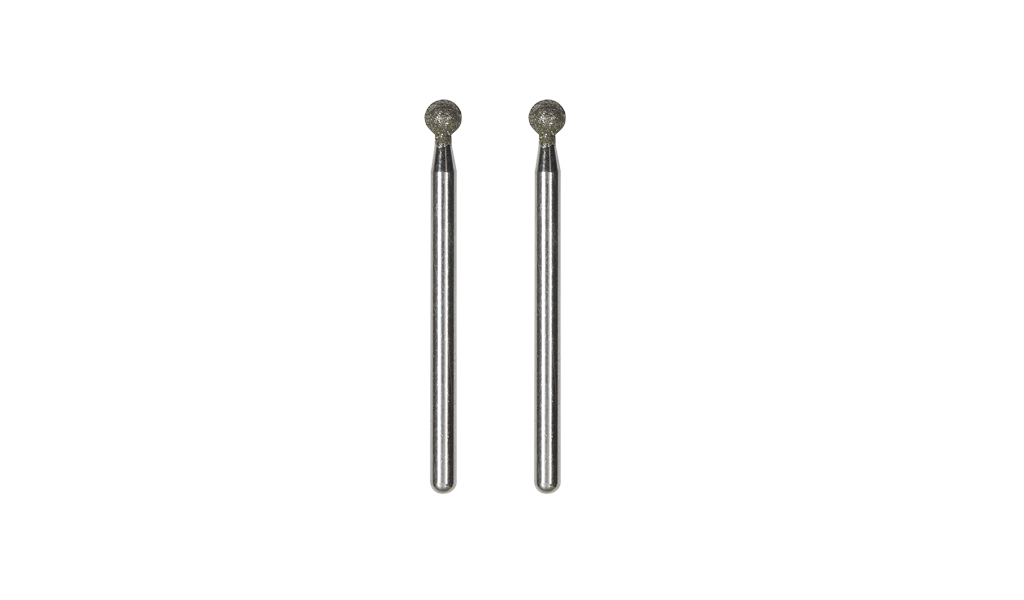 Proxxon Spherical Diamond Coated Grinding Bits Pack of 2