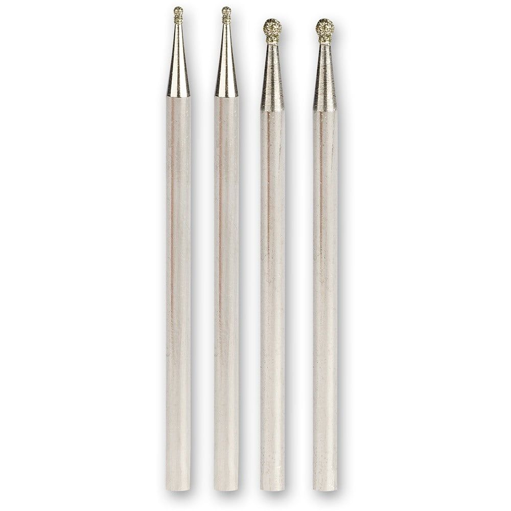 Proxxon Diamond Cutters and Grinders - Proxxon Diamond Ball Point 1.8mm (pkt 2)