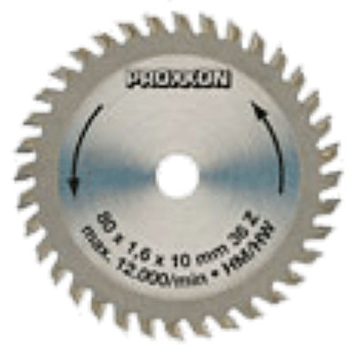 Proxxon 36 Teeth Tct Saw Blade