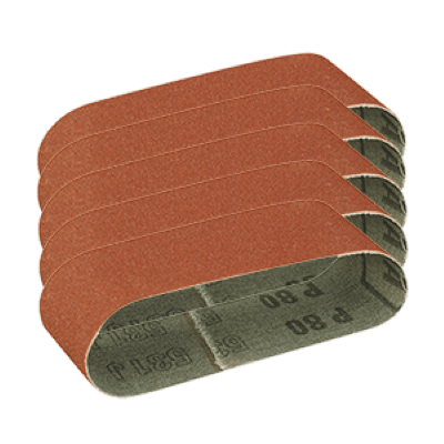 Proxxon Block Belt Sander - Proxxon Sanding Belt 40 X 265mm X 80 Grit (pkt 5)