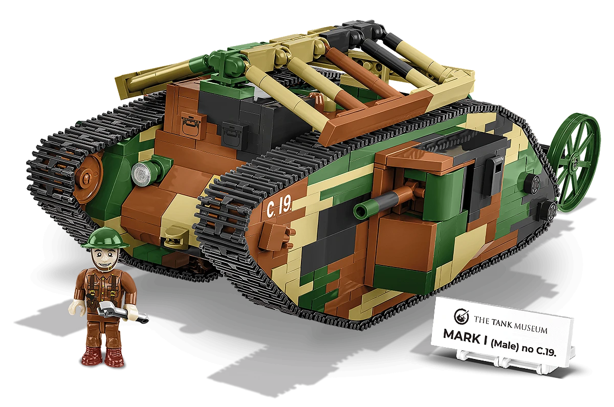 Cobi 1/35 Scale Mark I Male No C.19 Model Kit