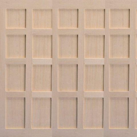 Tudor-Style Wood Panels, 3 pcs for 12th Scale Dolls House
