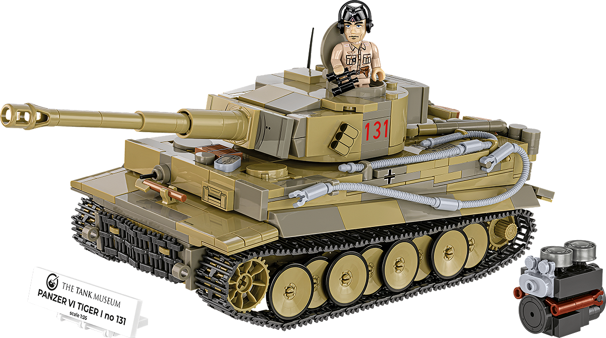 Cobi 1/35 Scale Panzer VI Tiger I no 131 Model Kit