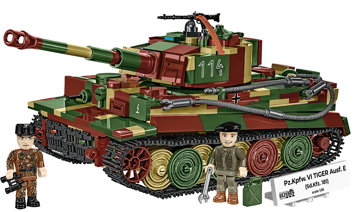 Cobi 1/35 Scale Pz.Kpfw. VI Tiger Ausf. E Model Kit