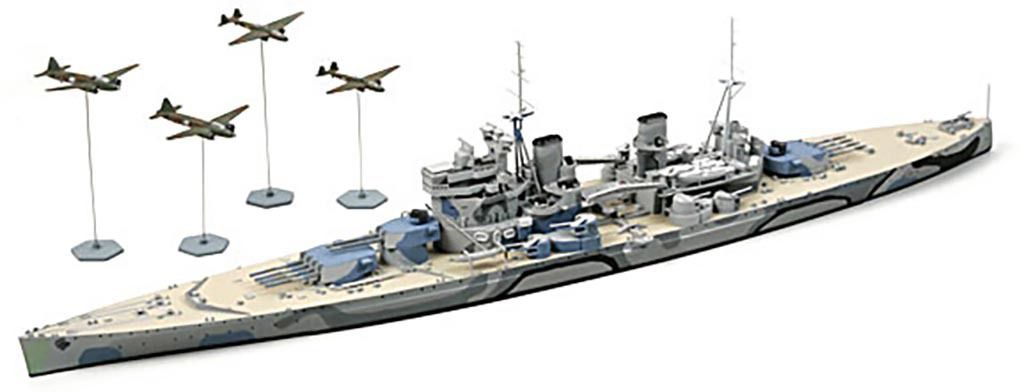 Trumpeter 1/700 Scale British Battleship Prince of Wales Model Kit