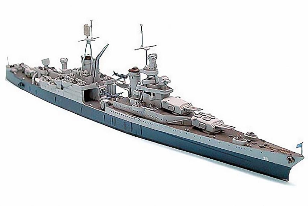Tamiya 1/700 Scale US Navy CA-35 Indianapolis Model Kit