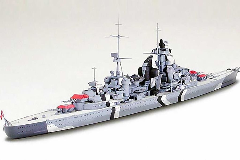 Tamiya 1/700 Scale Prinz Eugen German Heavy Cruiser Model Kit