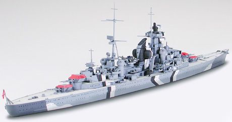 Tamiya 1/700 Scale Prinz Eugen German Heavy Cruiser Model Kit