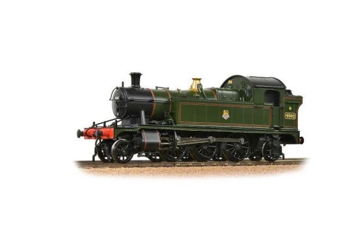 Branchline GWR 45XX Prairie Tank 4562 BR Lined Green (Early Emblem) OO Gauge