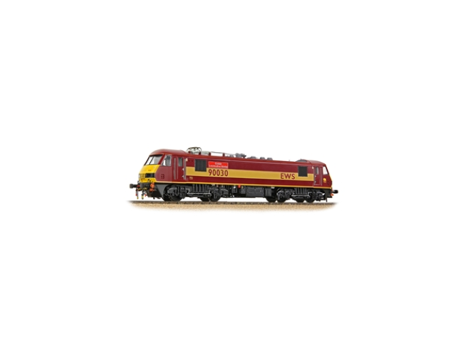 Branchline Class 90 'Crewe Locomotive Works' EWS OO Gauge