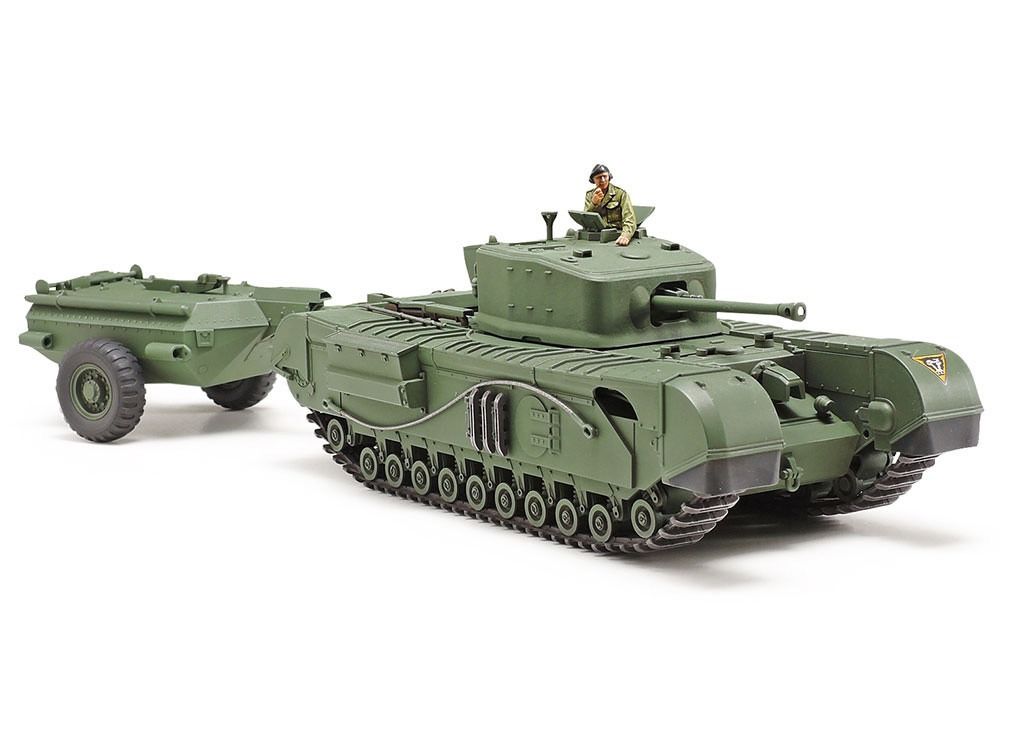 Tamiya 1/48 Scale Churchill Mk.VII Crocodile Model Kit