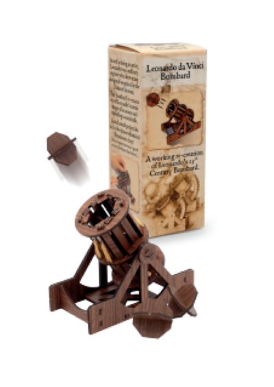Pathfinders Da Vinci Mini Bombard Model Kit