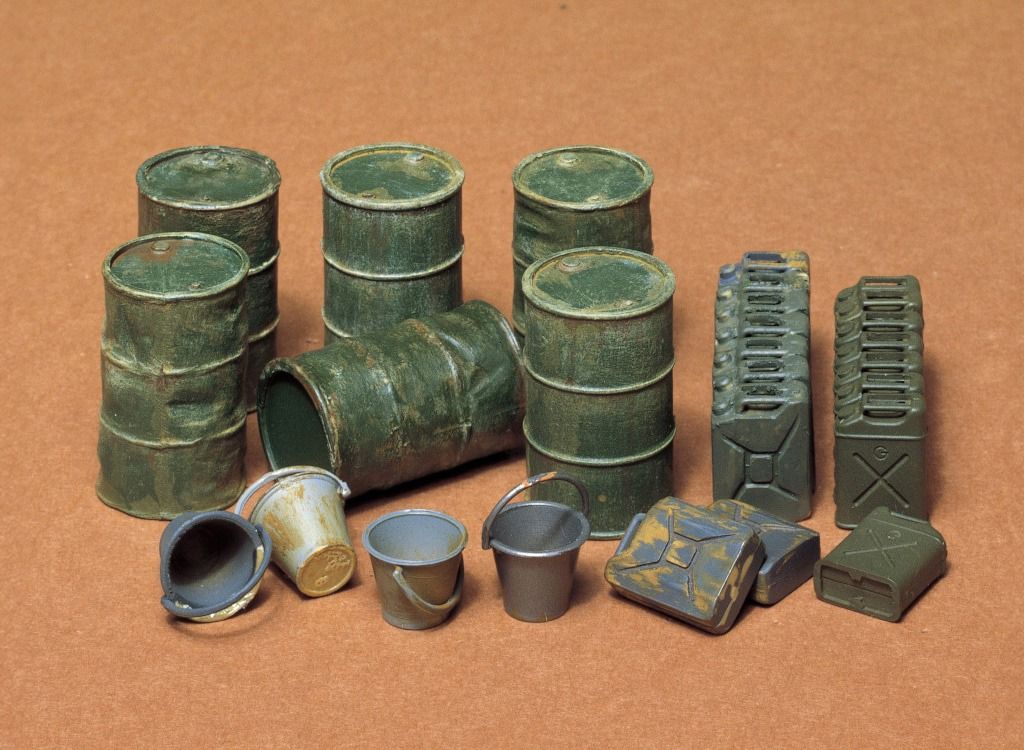Tamiya 1/35 Scale Jerry Cans Set