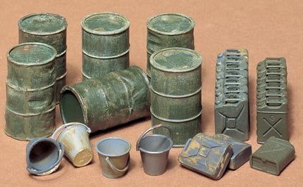 Tamiya 1/35 Scale Jerry Cans Set