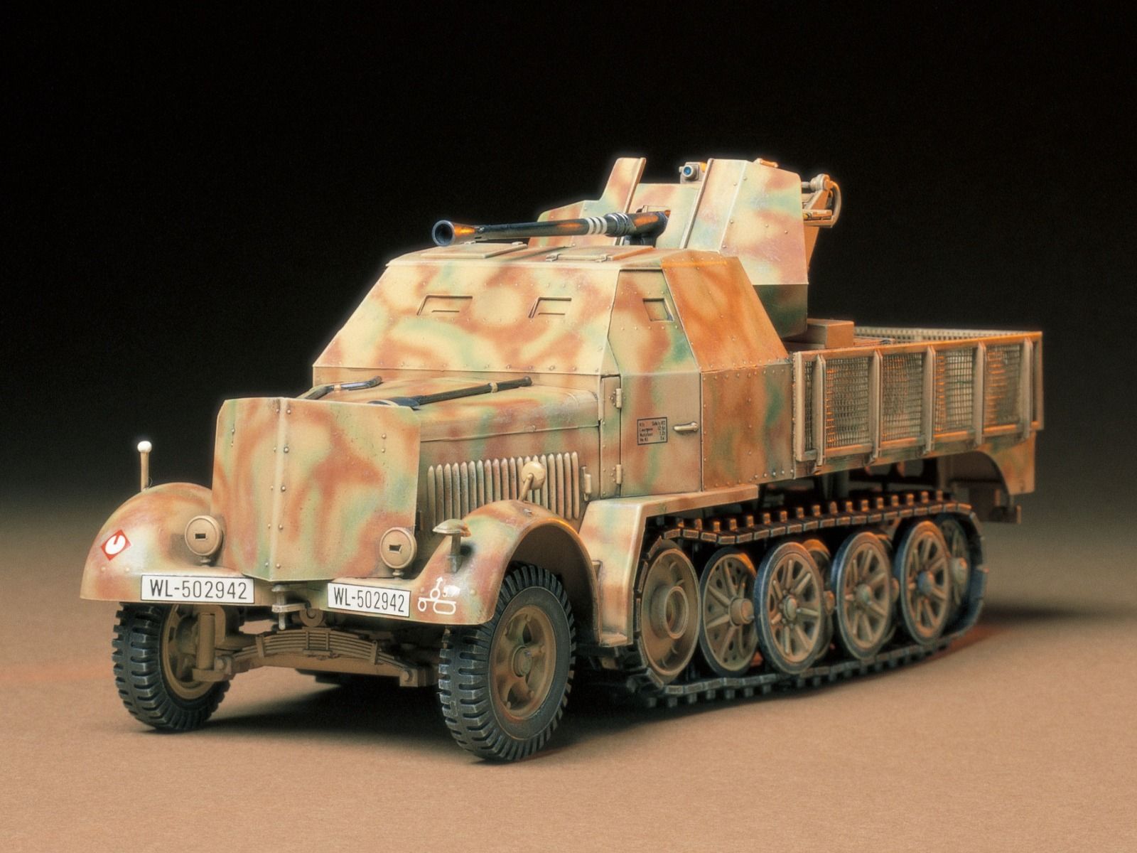 Tamiya 1/35 Scale German 8ton Semi-Track Flak 37 Sd.Kfz.7/2 Model Kit
