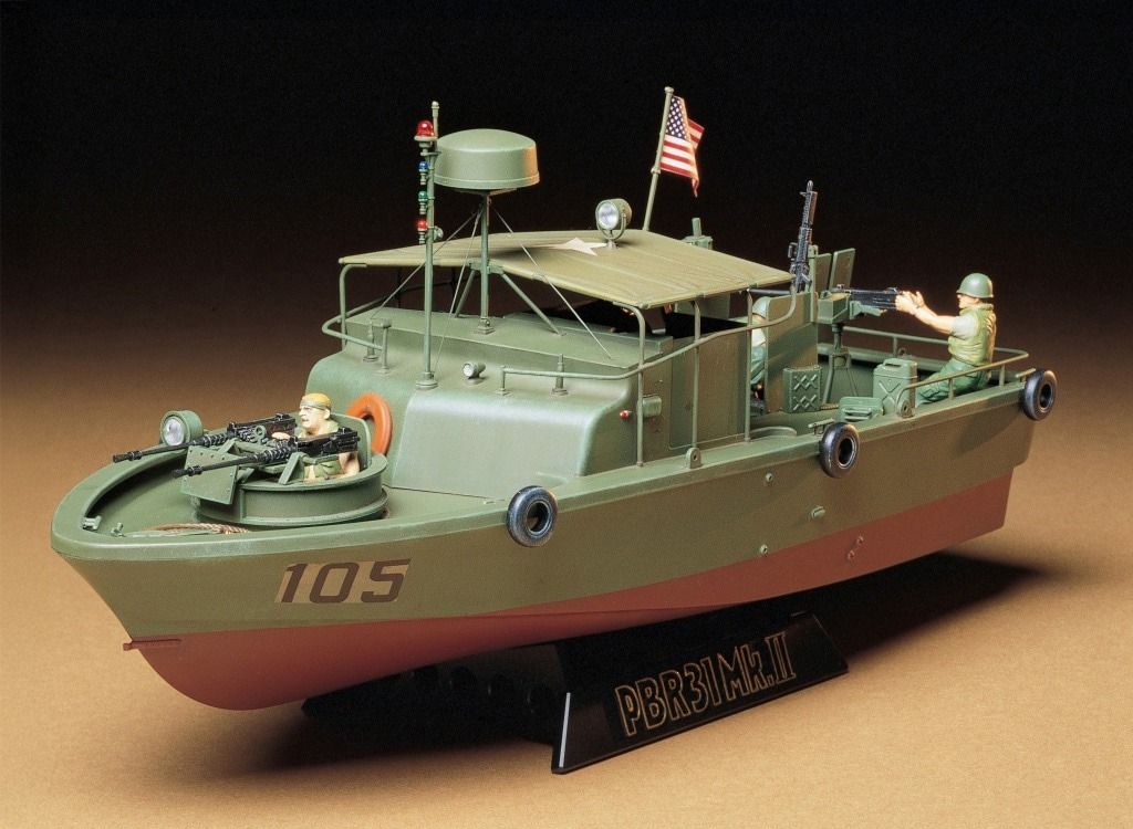 Tamiya 1/35 Scale U.S Navy PBR 31 Mk.II Patrol Pibber Model Kit