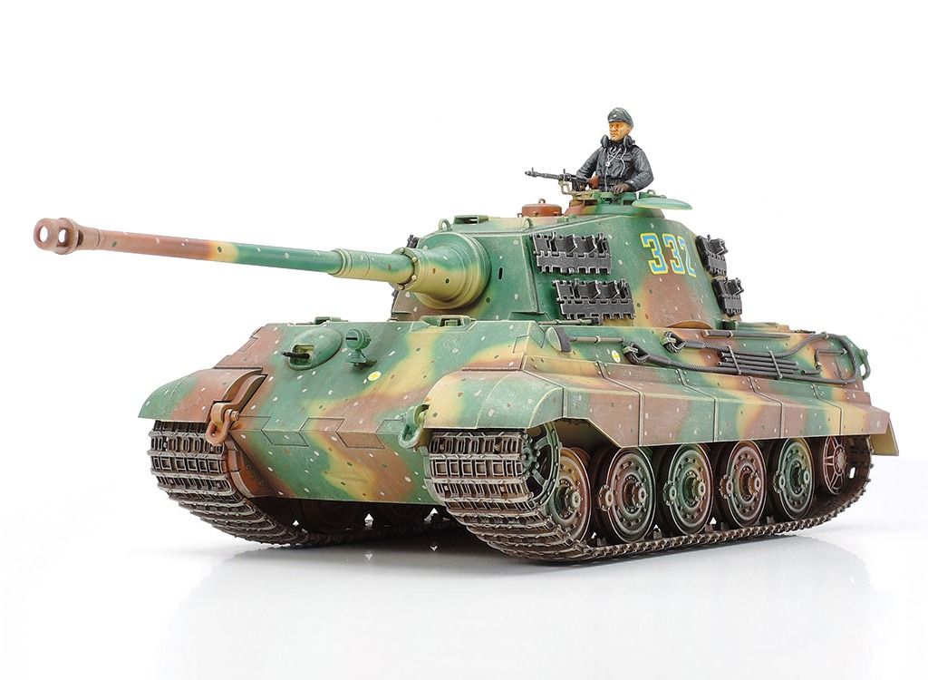 Tamiya 1/35 Scale German King Tiger Production Turret Model Kit