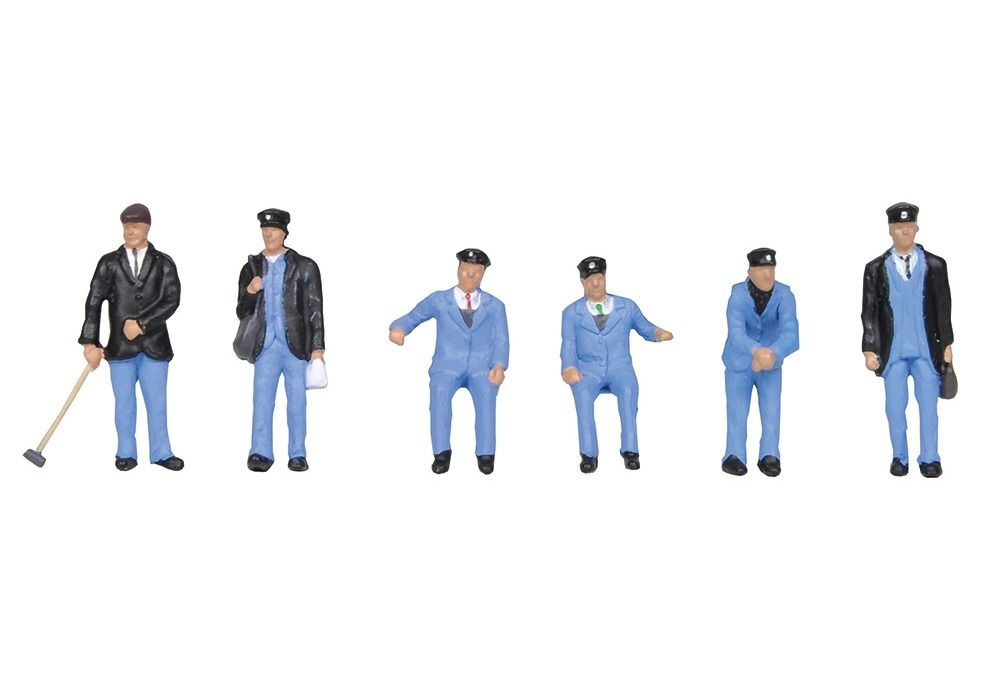 Branchline 1950s Train Crew Figures OO Gauge
