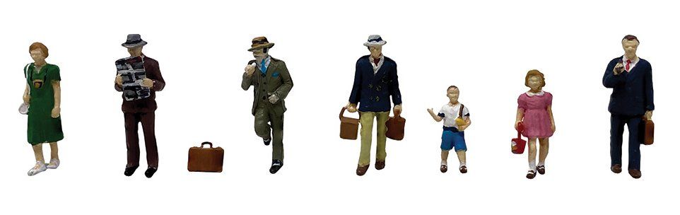 Branchline Post-War Figures Set A OO Gauge