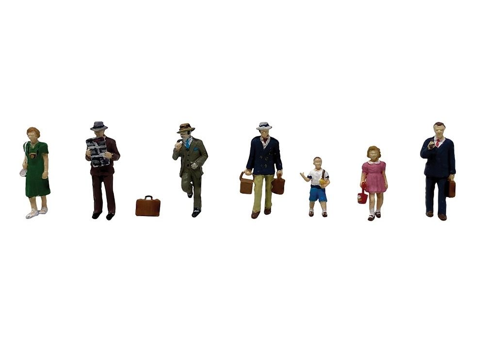 Branchline Post-War Figures Set A OO Gauge