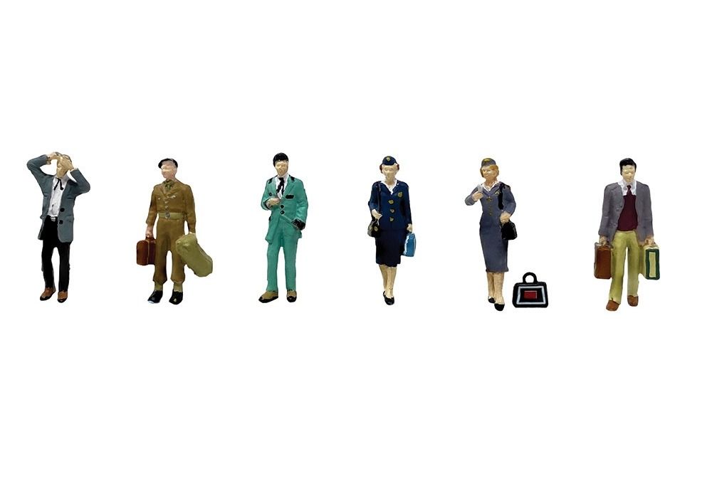 Branchline Post-War Figures Set C OO Gauge